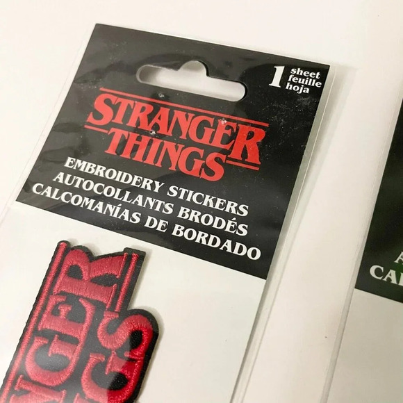 Lot of 2 Stranger Things Embroidery Stickers - Picture 13 of 15